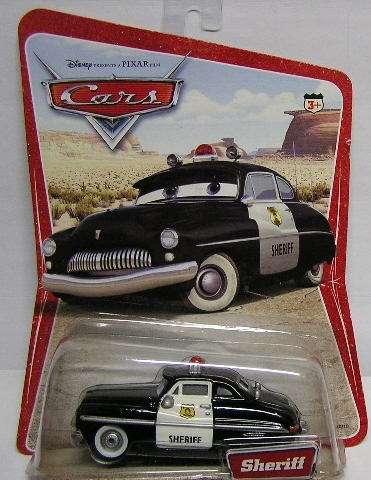 Disney Mattel Pixar Diecast Model Car Cars Movie Original Sheriff 1/55 scale new in pack