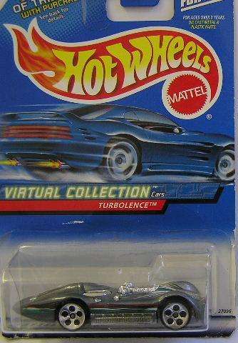 Hotwheels Hot Wheels Diecast Model Car 2000 No 129 Turbolence Virtual Collection 1/64 scale new