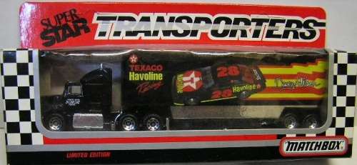Matchbox Diecast Model Truck & Trailer Ford Aeromax Nascar Allison "Texaco Havoline" Ltd Ed new