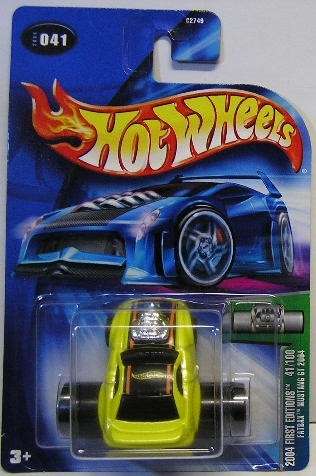 Hotwheels Hot Wheels Diecast Model Car First Ed 2004 No 41 Ford Mustang GT 2004 Fatbax new in pack