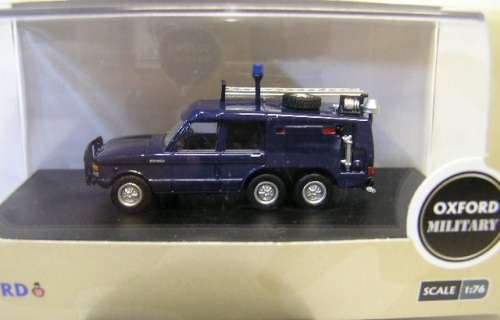 Oxford Diecast Model Car TAC002 Land Rover Carmichael Tactical Command Vehicle Queen's Flight 1/76