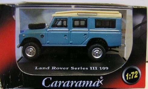 Cararama Hongwell Diecast Model Car Land Rover Series III 3 109" inch Stationwagon 1/72 OO rail scal