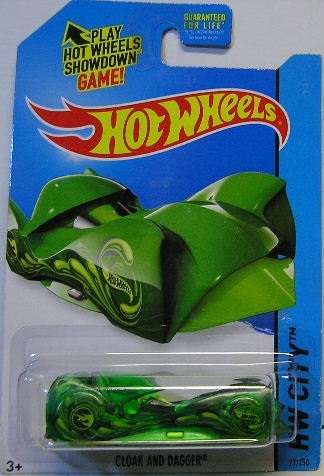 Hotwheels Hot Wheels Diecast Model Car Treasure Hunt 2014 77 / 250 Cloak & Dagger new in pack
