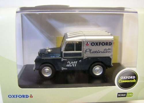 Oxford Diecast Model Car LAN188018 Land Rover 88 " Inch Hardtop Platinum Member Collector model 1/43