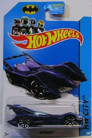 Hotwheels Hot Wheels Diecast Model Car 2014 62 / 250 Batman Batmobile + fins Movie Film 1/64 scale