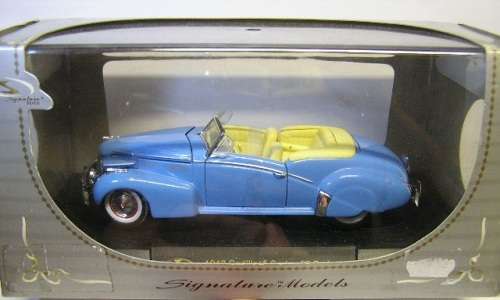 Signature Diecast Model 32337 Cadillac Series 62 Sedan 1940 1/32 scale new in pack