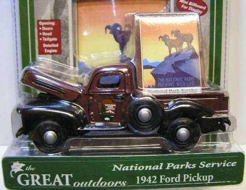 Gearbox Diecast Model 56991 Ford Pickup 1942 "National Parks" 1/43 scale new in pack
