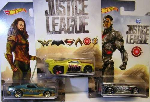Hotwheels Hot Wheels Diecast Model Car Justice League Set TV Movie Wonder Woman Superman Batman Flas