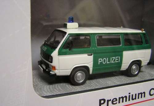 Premium Classixxs Diecast Model Car 13050 VW Volkswagen Kombi T3 Bus "Polizei" Ltd Ed 1/43 scale new