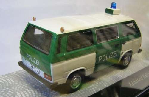 Premium Classixxs Diecast Model Car 13050 VW Volkswagen Kombi T3 Bus "Polizei" Ltd Ed 1/43 scale new