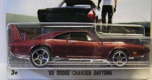 Hotwheels Hot Wheels Diecast Model Car Fast & Furious Movie Film TV Dodge Charger Daytona 1969