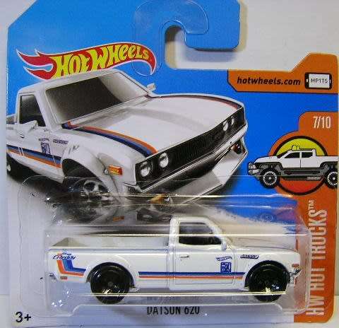 Hotwheels Hot Wheels Diecast Model Car 2017 181 / 365 Datsun 620 Pickup Hot Trucks 1/64 scale new