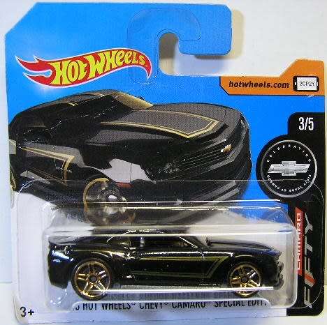 Hotwheels Hot Wheels Diecast Model Car 2017 180 / 365 Chevy Camaro Hotwheels Special Edition 2013