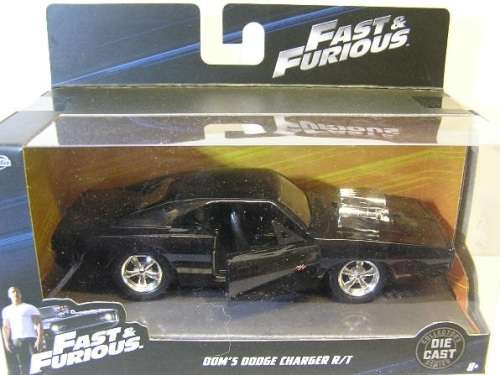 JADA Diecast Model Car Dodge Charger RT Dom Fast & Furious Movie Film TV 1/32 scale new in pack