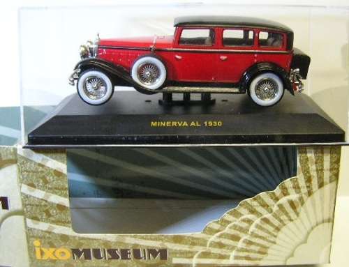 IXO Museum Diecast Model Car MUS042 Minerva AL 1930 1/43 scale new in pack