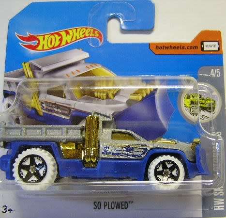 Hotwheels Hot Wheels Diecast Model Car Treasure Hunt 2017 So Plowed Snow Stormers new in pack
