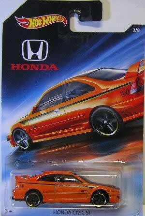 Hotwheels Hot Wheels Diecast Model Car Honda Collection Honda Civic Si 1/64 scale new in pack