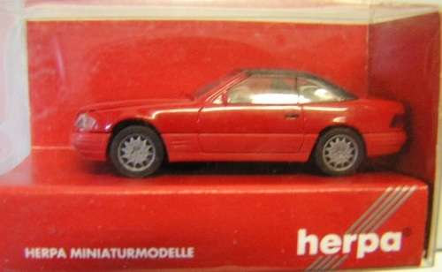 Herpa Model Mercedes Benz SL 500 SL500 1/87 HO railway scale new in pack