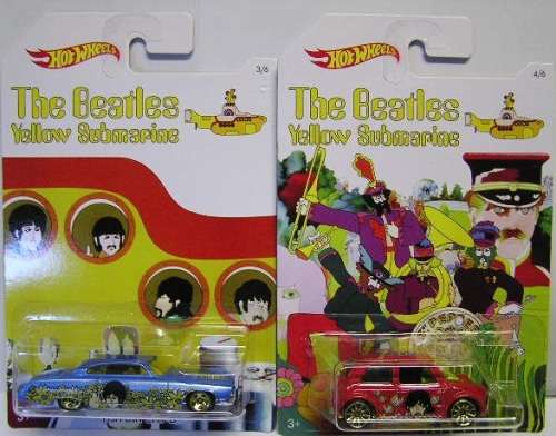 Hotwheels Hot Wheels Diecast Model Car Beatles Series 6 car set Kombi Mini Bump Around new in pack