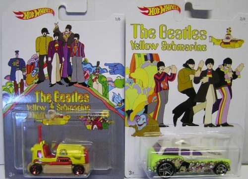 Hotwheels Hot Wheels Diecast Model Car Beatles Series 6 car set Kombi Mini Bump Around new in pack