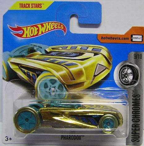 Hotwheels Hot Wheels Diecast Model Car Treasure Hunt 2017 Pharodox Super Chromes new in pack