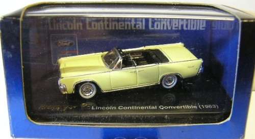 Ricko Busch Diecast Model Car 38822 Lincoln Continental Conv 1963 1/87 HO railway scale new in pack
