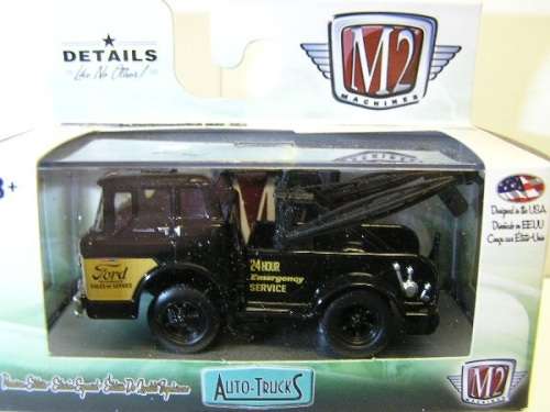 Castline M2 Diecast Model Car Trucks Series Ford C600 C 600 Tow Truck 1970 1/64 scale new in pack