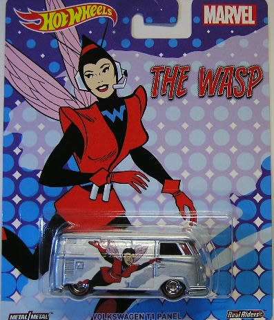 Hotwheels Hot Wheels Diecast Model Car Pop Culture Marvel 5 pce set VW Kombi Dodge Bread Box Combat