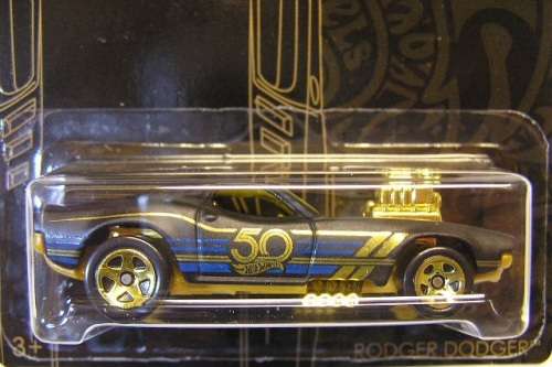 Hotwheels Hot Wheels Diecast Model Car 6 pce Set 50th Anniv Chevy Ford Dodge Bone Shaker new in pack