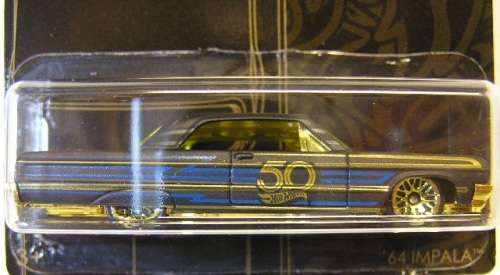 Hotwheels Hot Wheels Diecast Model Car 6 pce Set 50th Anniv Chevy Ford Dodge Bone Shaker new in pack