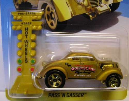 Hotwheels Hot Wheels Diecast Model Car 2018 50th Anniv Pass N Gasser + Racing Starting Lights 1/64
