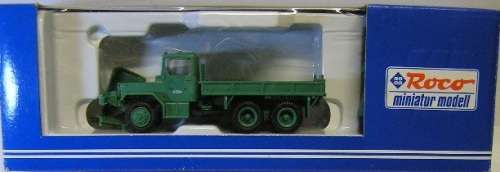Roco Model 1513 Heavy Duty Transport Truck + accessories 1/87 HO railway scale new in pack