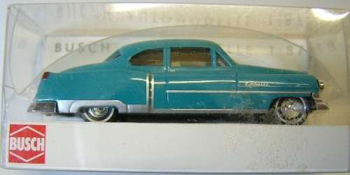 Busch Model Car 43416 Cadillac Limousine 1952 1/87 HO railway scale new in pack