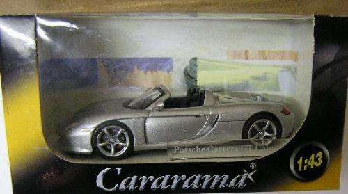 Cararama Hongwell Diecast Model Car Porsche Carrera GT Cabrio 1/43 scale new in pack