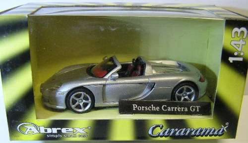 Cararama Hongwell Diecast Model Car Porsche Carrera GT Cabrio 1/43 scale new in pack
