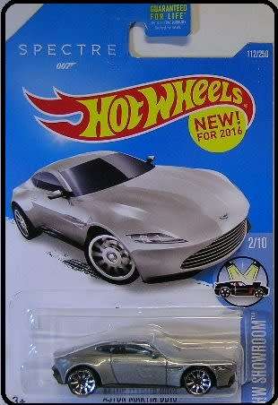 Hotwheels Hot Wheels Diecast Model First Ed 2016 112 / 250 Aston Martin DB 10 DB10 Bond 007 Spectre