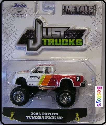 JADA Diecast Model Car Trucks Series Toyota Tundra Pickup 2006 1/64 scale new in pack