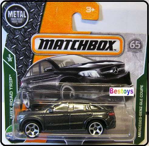 Matchbox Diecast Model Car 65th Anniv 2018 5 / 125 Mercedes Benz GLE Coupe Road Trip 1/64 scale new