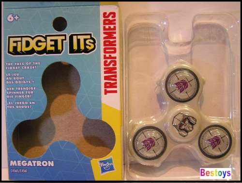 Hasbro Fidget Spinner Transformers Megatron Movie Film TV new in pack