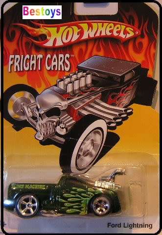 Hotwheels Hot Wheels Diecast Model Car Fright Cars Ford Lightning real riders 1/64 scale new in pack