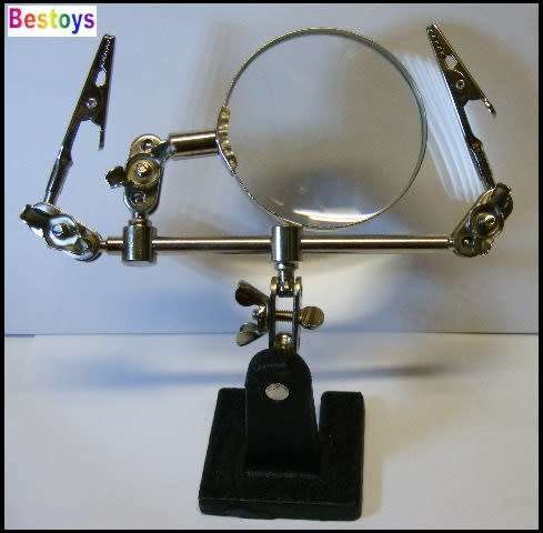 Hobby Helping Hand magnifier and painting decorating stand kits figures figurines watchmaker accesso