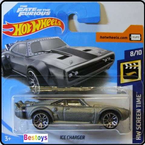 Hotwheels Hot Wheels Diecast Model Car 2018 79 / 365 Ice Charger Fast & Furious Fate Screen Time
