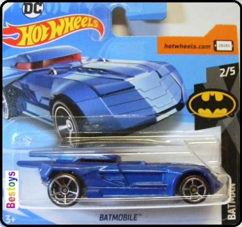 Hotwheels Hot Wheels Diecast Model Car 2019 17 / 250 Batmobile Batman Movie Film TV DC new in pack