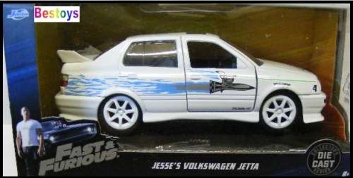 JADA Diecast Model Car VW Volkswagen Jetta Jesse Fast & Furious Movie Film TV 1/32 scale new in pack