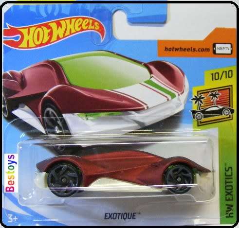 Hotwheels Hot Wheels Diecast Model Car 2018 365 / 365 Exotique Exotics 1/64 scale