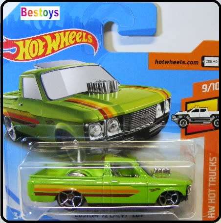 Hotwheels Hot Wheels Diecast Model Car 2019 30 / 250 Chevy Chevrolet LUV Custom Pickup 1972 Hot Truc
