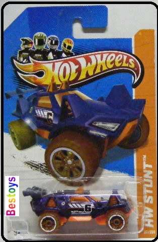 Hotwheels Hot Wheels Diecast Model Car 2013 87 / 250 Quicksand No 6 Stunt 1/64 scale new