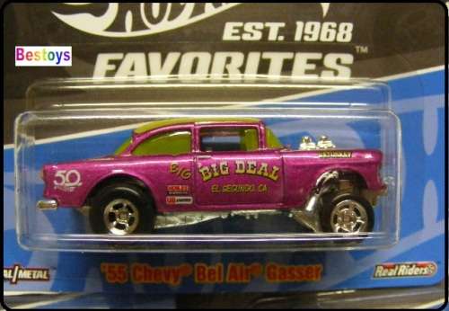 Hotwheels Hot Wheels Diecast Model Car 50th Anniv VW Drag Bus Ford Galaxie Chevy Dodge 1/64 scale