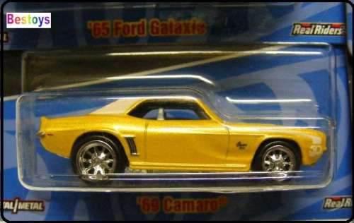 Hotwheels Hot Wheels Diecast Model Car 50th Anniv Chevy Chevrolet Camaro 1969 1/64 scale new