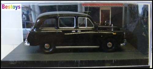 James Bond Diecast Model Car Collection Movie Film London FX Taxi Octopussy 1/43 scale new in pack